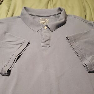 Sonoma Men's Blue Perriwinkle Polo Shirt